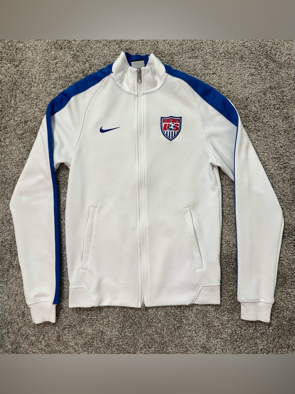 Nike Men’s USA Soccer Zip Up Jacket Size Small